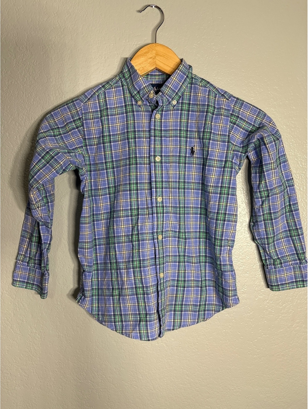 Polo Ralph Lauren 6 kids blue button down